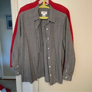 Arrow Black and White Checkered Button Down Shirt